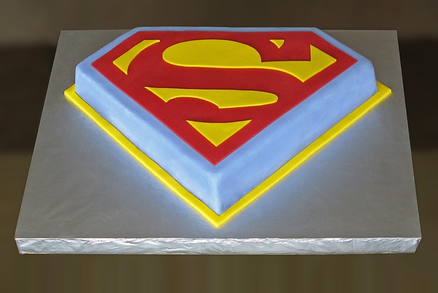 pastel cumpleaños superman